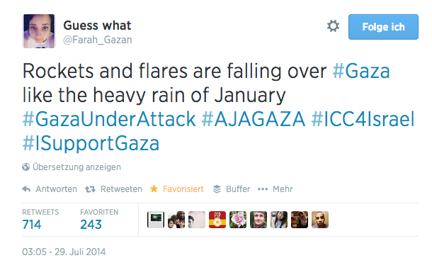 Twitter___Farah_Gazan__Rockets_and_flares_are_falling____